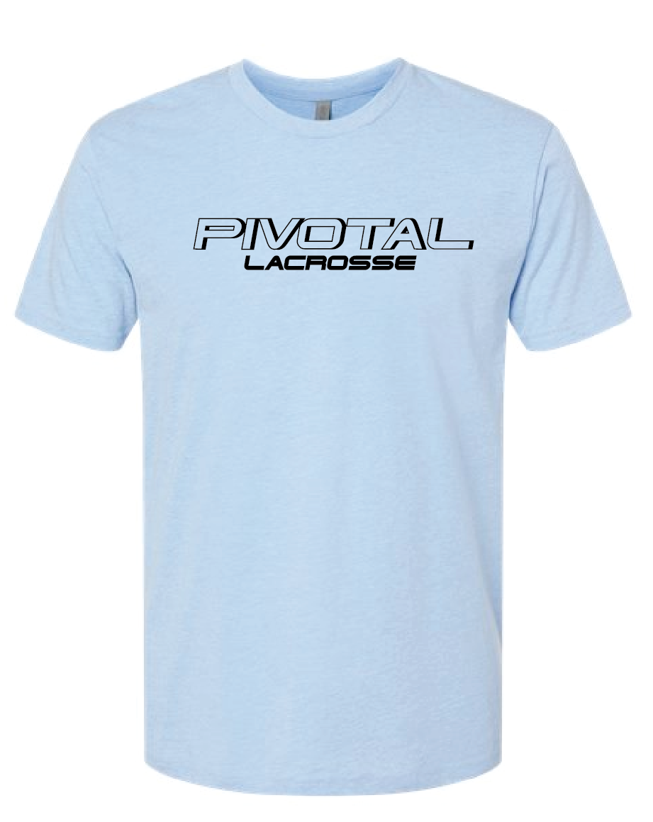 Blue Pivotal Text T-Shirt Main Image